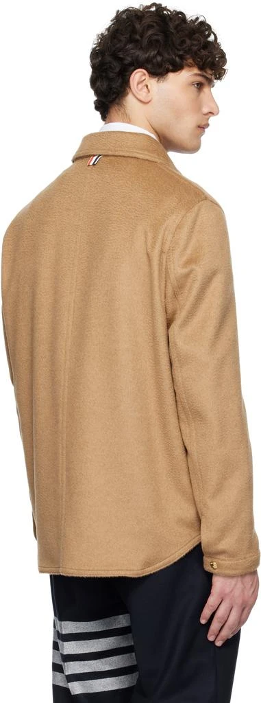 Thom Browne Tan Camel Hair Jacket 3