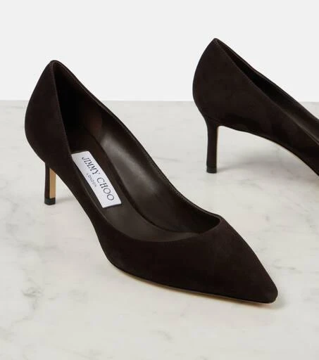 Jimmy Choo Romy 60 suede pumps 6