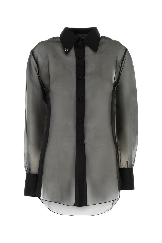 OSEREE Black organza silk