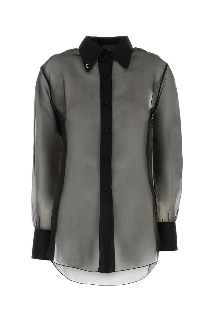 OSEREE Black organza silk 1