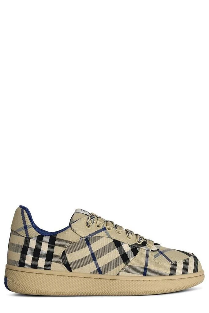 Burberry Burberry Vintage Check Lace-Up Sneakers 1