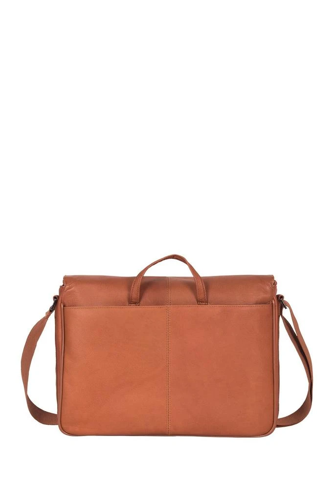 Kenneth Cole Colombian Leather Crossbody Laptop Case & Tablet Messenger Bag 3