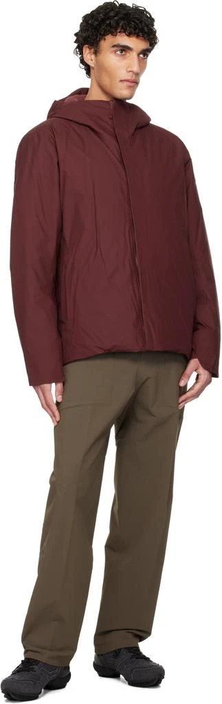 Veilance Burgundy Altus Down Jacket 4