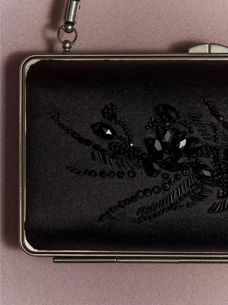 Prada Embroidered Satin Clutch 7
