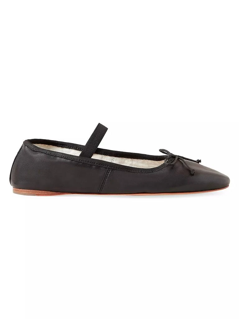 Loeffler Randall Leonie Leather Ballet Flats 1