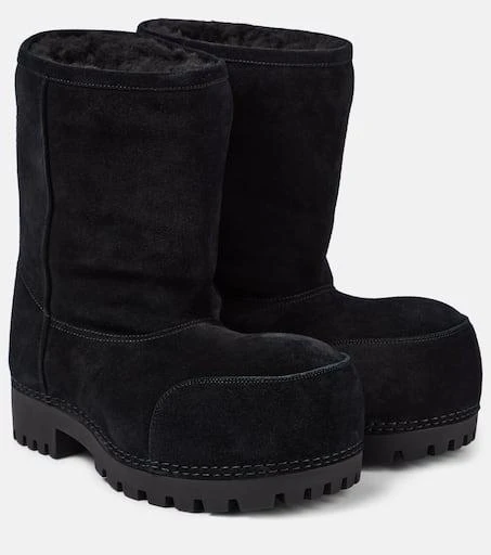 Balenciaga Alaska Low suede boots 1