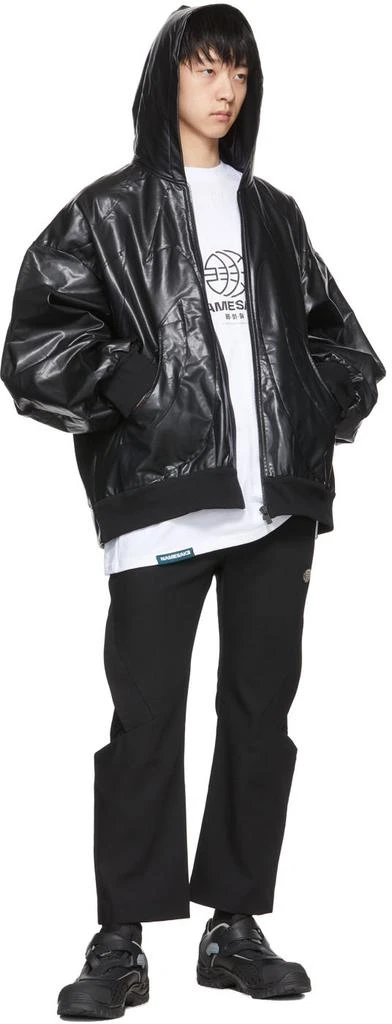 NAMESAKE Black Wool Trousers 4