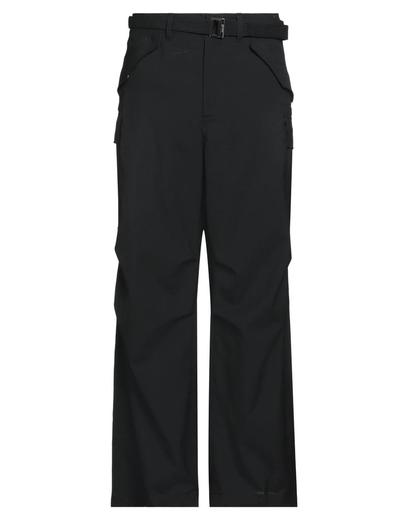 Sacai Black Ripstop Trousers - Pants - Free Shipping