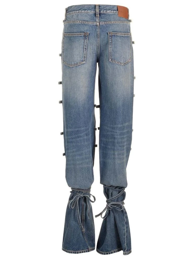 Alexander McQueen Alexander McQueen Baggy Tied Jeans 1