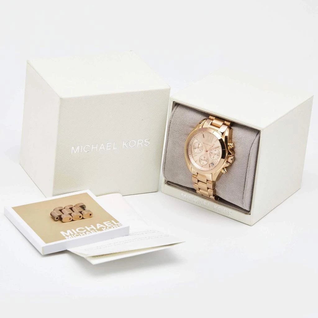 Michael Kors Michael Kors Rose Gold Plated Steel Bradshaw Chronograph MK5799 Women's Wristwatch 37 mm 8