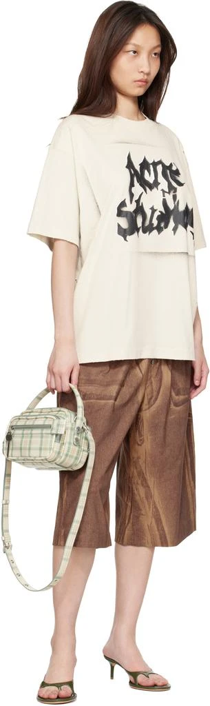 Acne Studios Multicolor Camero Kit Check Crossbody Bag