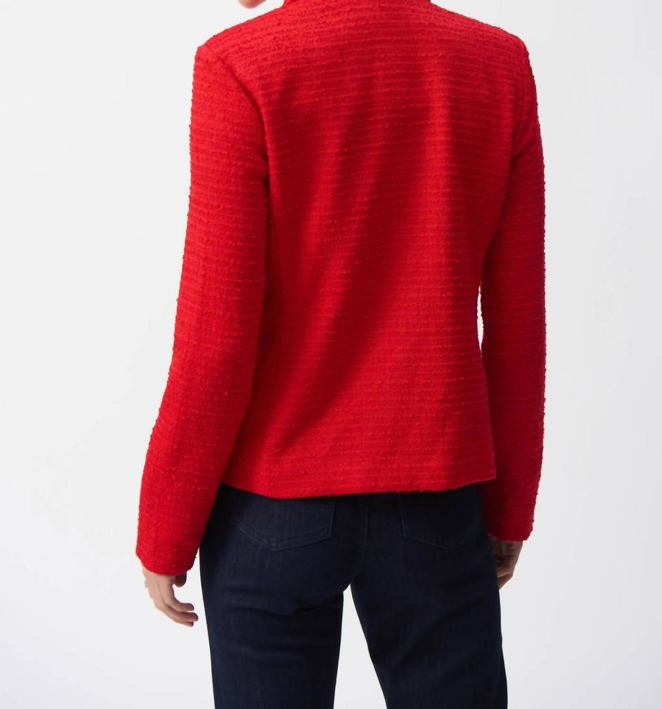 JOSEPH RIBKOFF Joseph Ribkoff - Fitted Bouclé Blazer Jacket