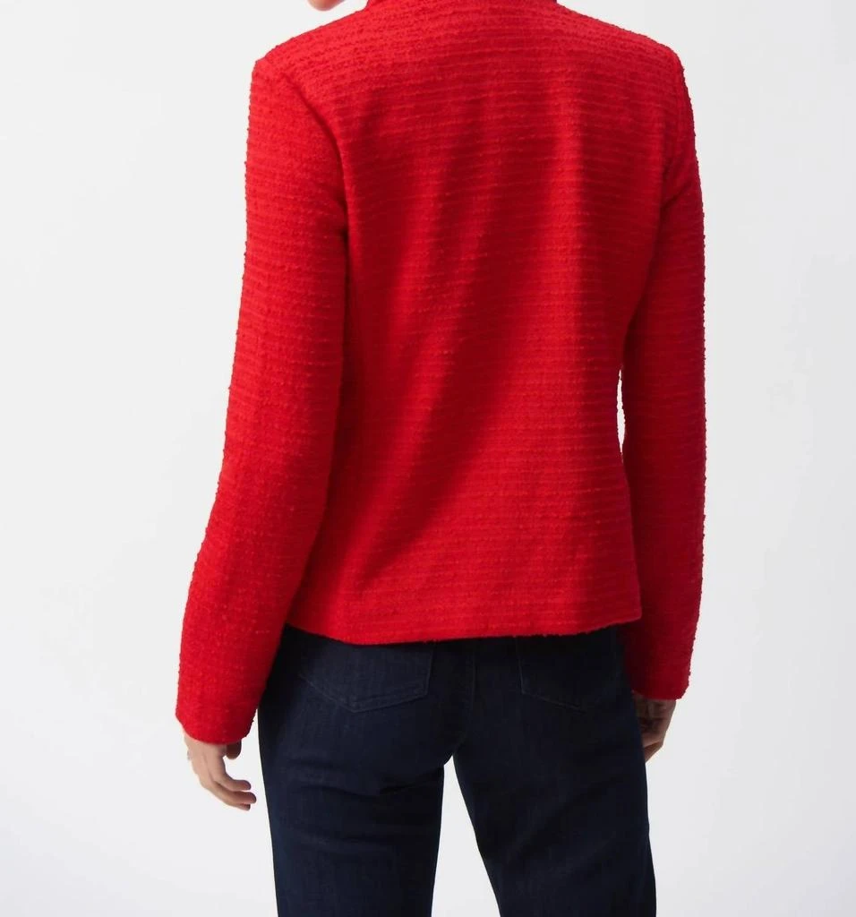 JOSEPH RIBKOFF Joseph Ribkoff - Fitted Bouclé Blazer Jacket 2