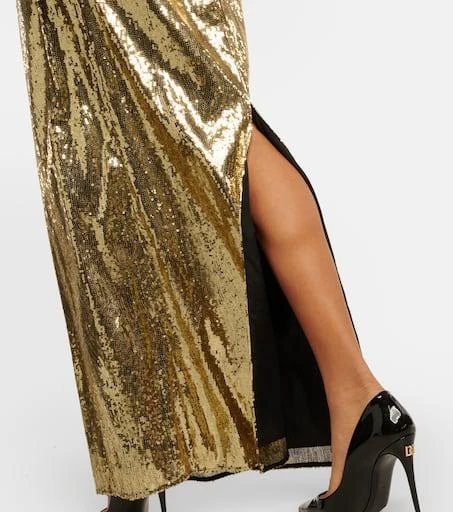 Dolce & Gabbana Sequined maxi skirt 5