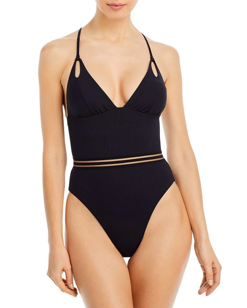 Isabella Rose Queensland Ribbed One Piece Swimsuit 1