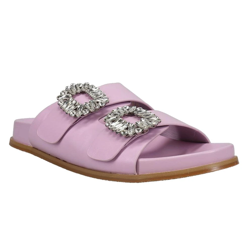 Shu Shop Bridget Rhinestone Slide Sandals 2