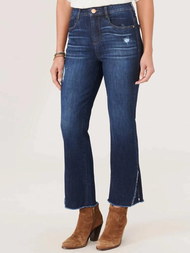 Democracy High Rise Cropped Fray Jeans 4