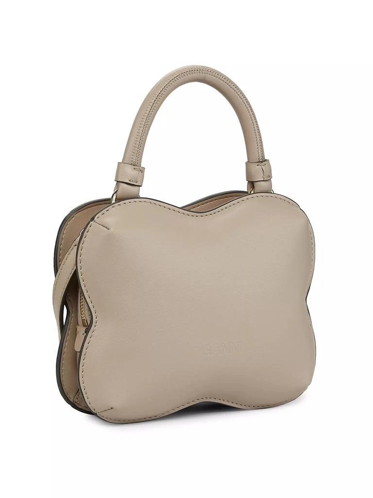 Ganni Small Butterfly Quilted Crossbody Bag 4