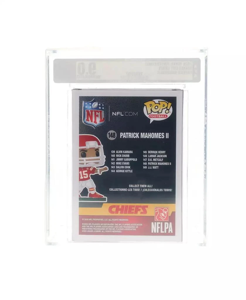 Funko Kansas City Chiefs NFL POP Vinyl Figure | Patrick Mahomes | Rated AFA 9 3