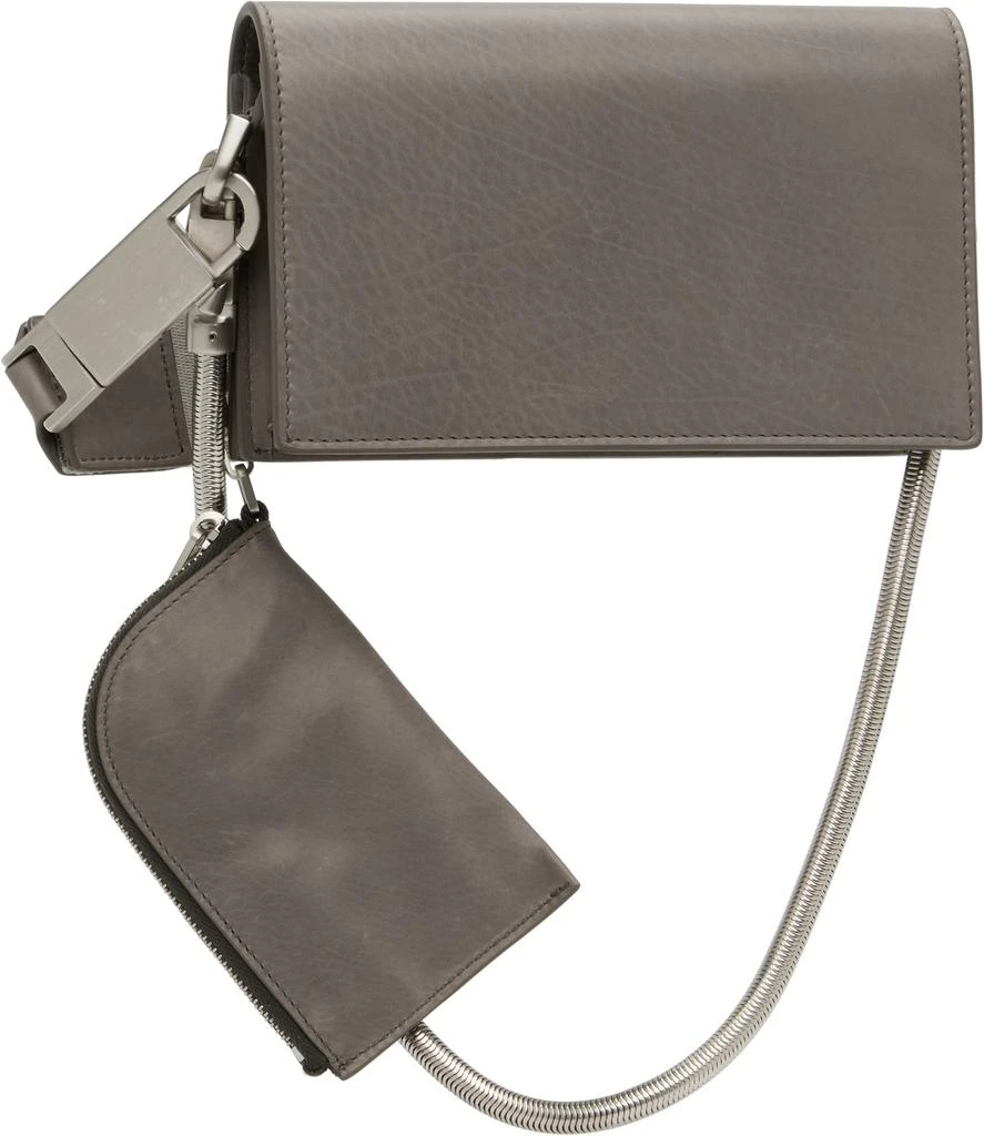 Rick Owens Gray Concordians Mini Griffin bag 3