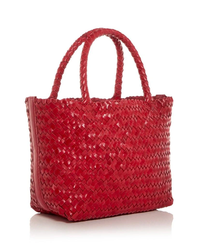 Madewell Handwoven Mini Leather Tote 4