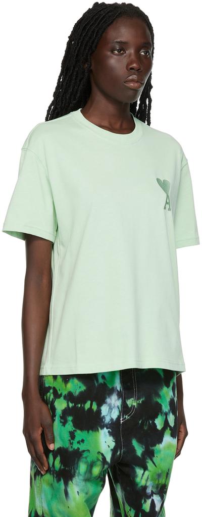 AMI Green Ami de Cœur T-Shirt