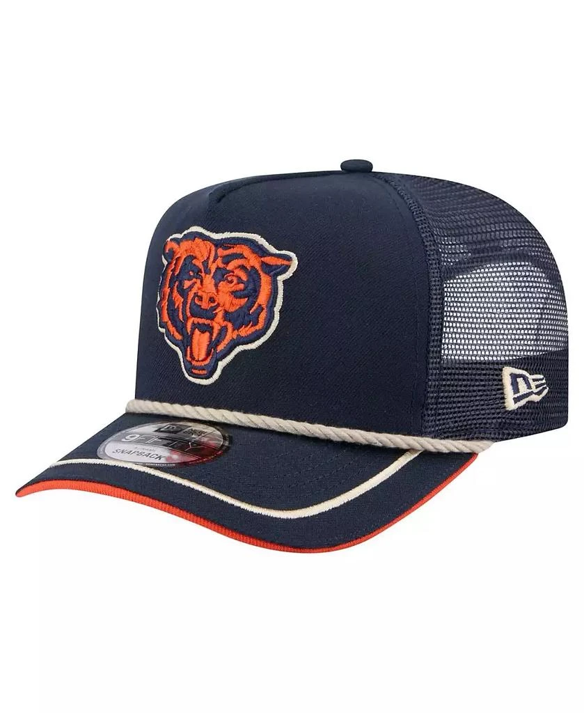 New Era Men's Navy Chicago Bears Vintage Team Rope A-Frame Trucker ...