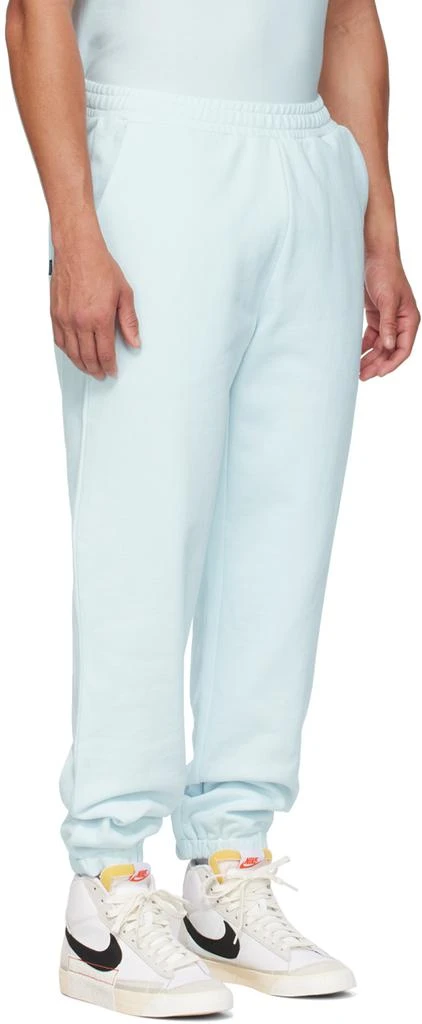 Dime Blue Embroidered Sweatpants 2
