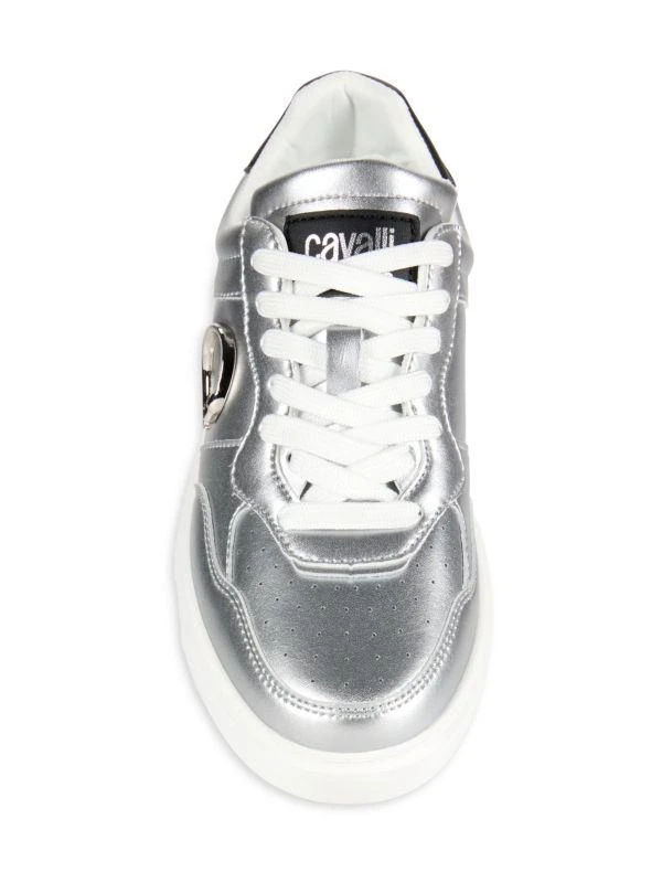 cavalli CLASS Logo Platform Sneakers 5