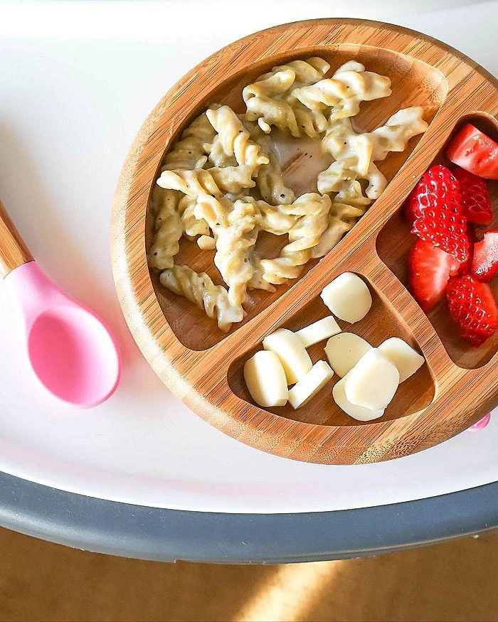 Avanchy Bamboo Baby Plate and Spoon - Ages 4 months+ 5