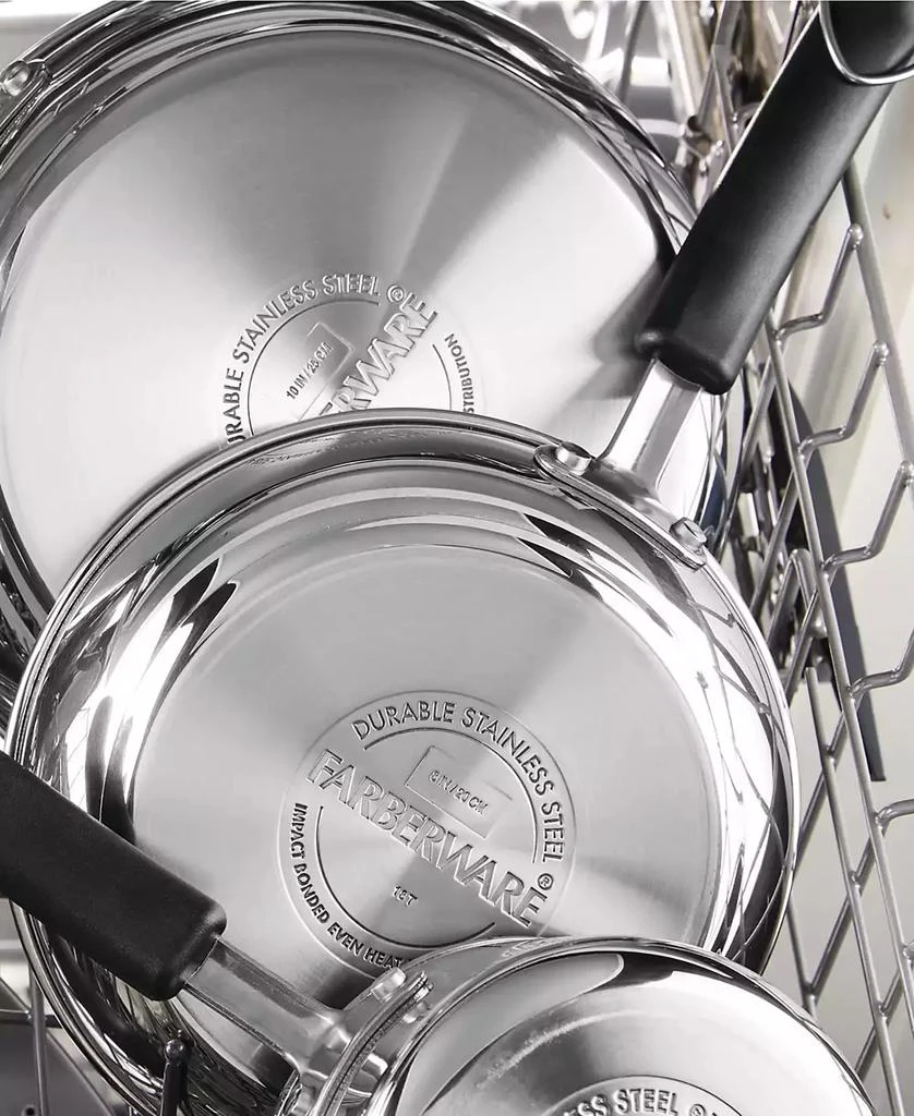 Farberware Brilliance Stainless Steel 3-Qt. Saucepan with Lid 6