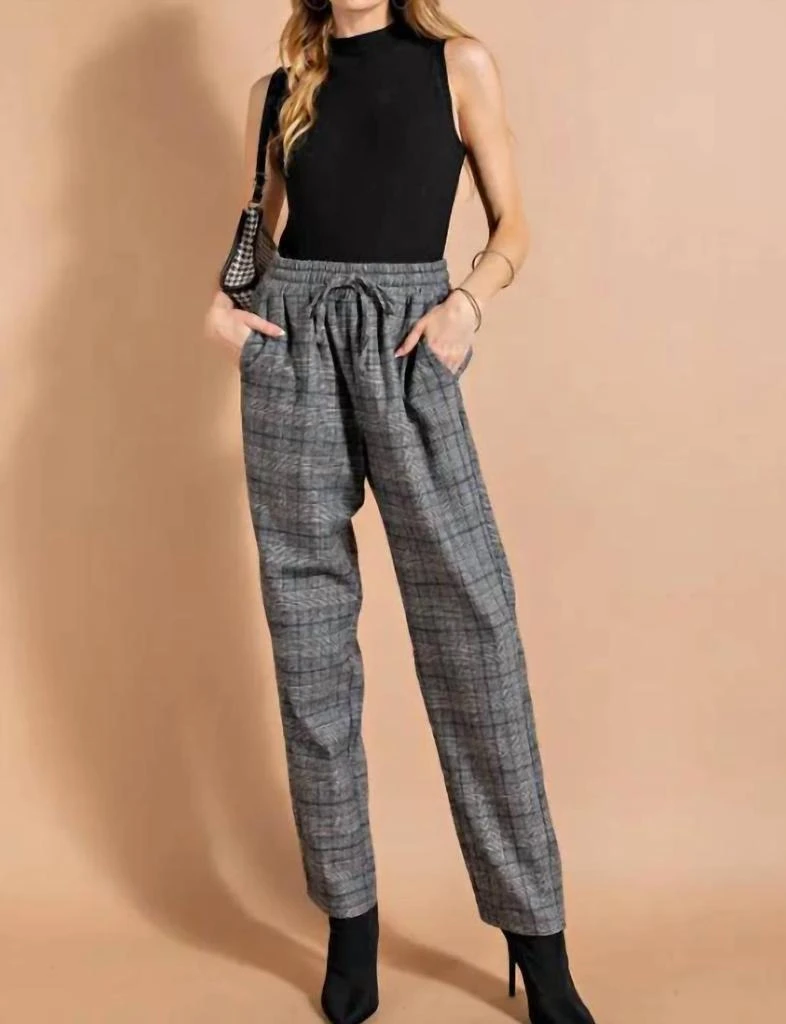 Kori Kori - Kali Plaid Jogger 4