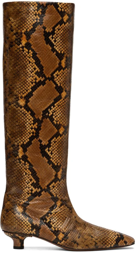 Nanushka Tan Pippa Tall Boots 1