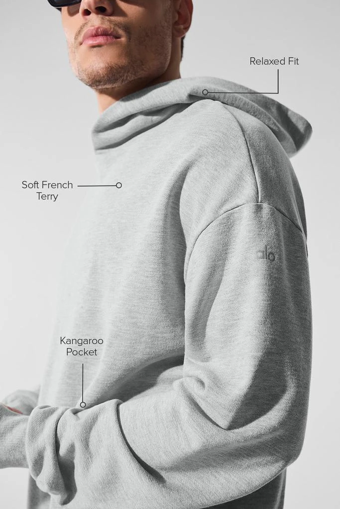 Alo Chill Hoodie - Athletic Heather Grey 3