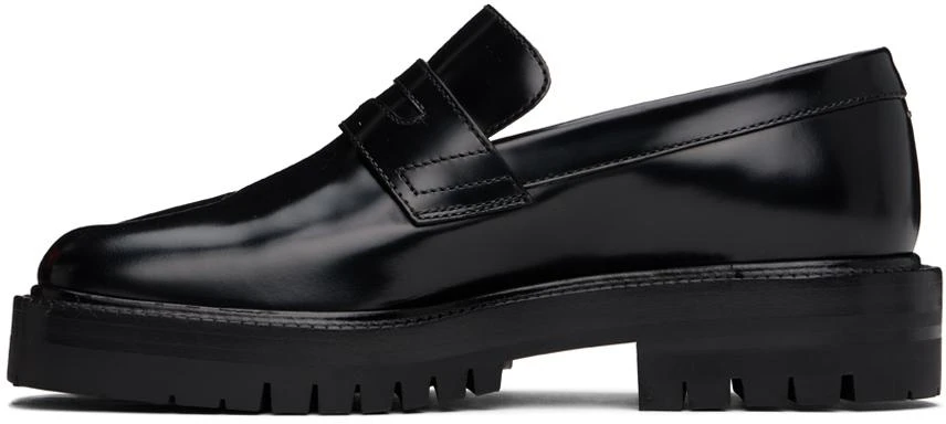 MAISON MARGIELA Black Tabi Loafers 3