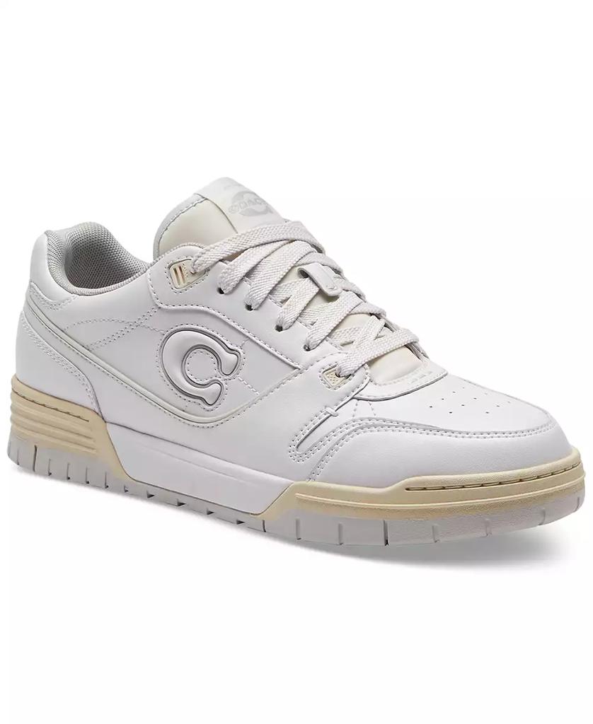 Coach SoHo Leather Lace-Up Casual Sneakers