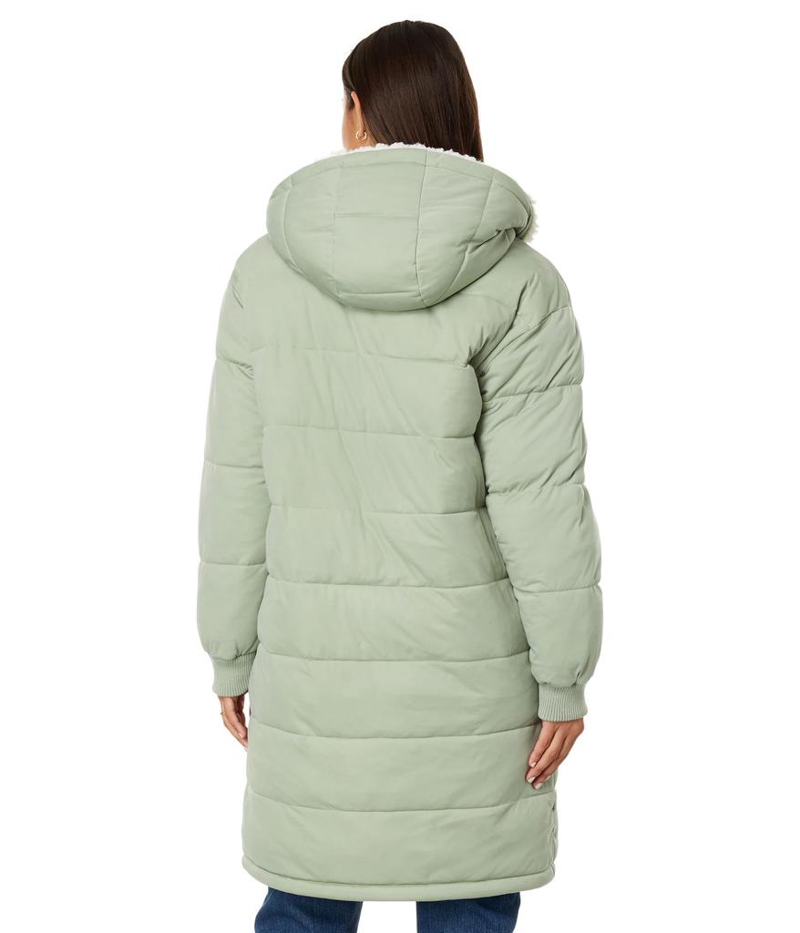 Avec Les Filles Sherpa Lined Maxi Puffer Coat