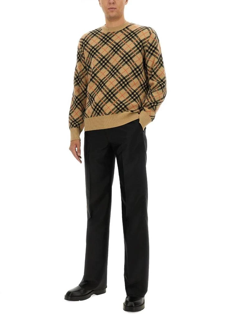 Burberry Burberry Cashmere Check Sweater 2