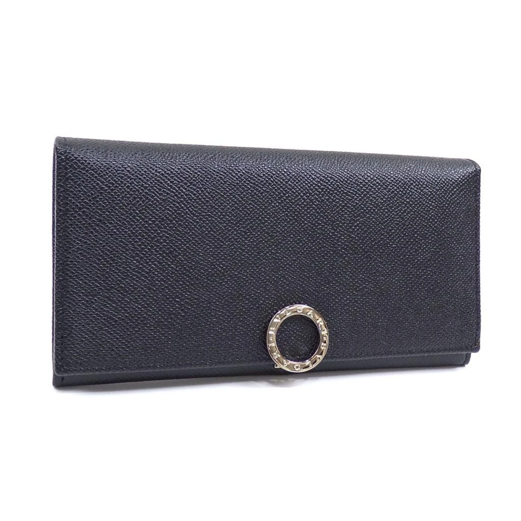 BVLGARI Leather Long Wallet (Bi-Fold) (Pre-Owned) 1