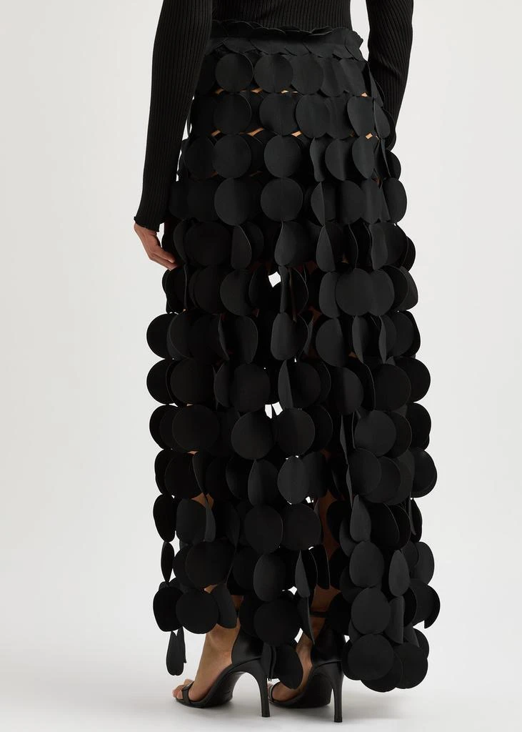 A.W.A.K.E MODE Laser-cut circle maxi skirt 3