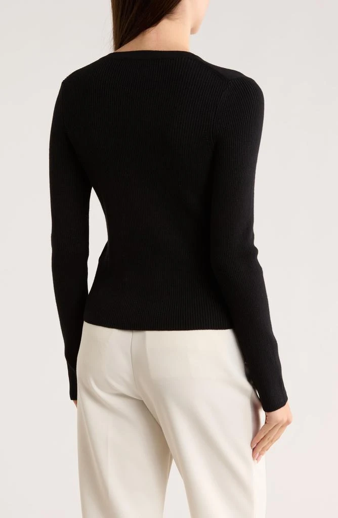 1. State Ribbed Crop Cardigan 2