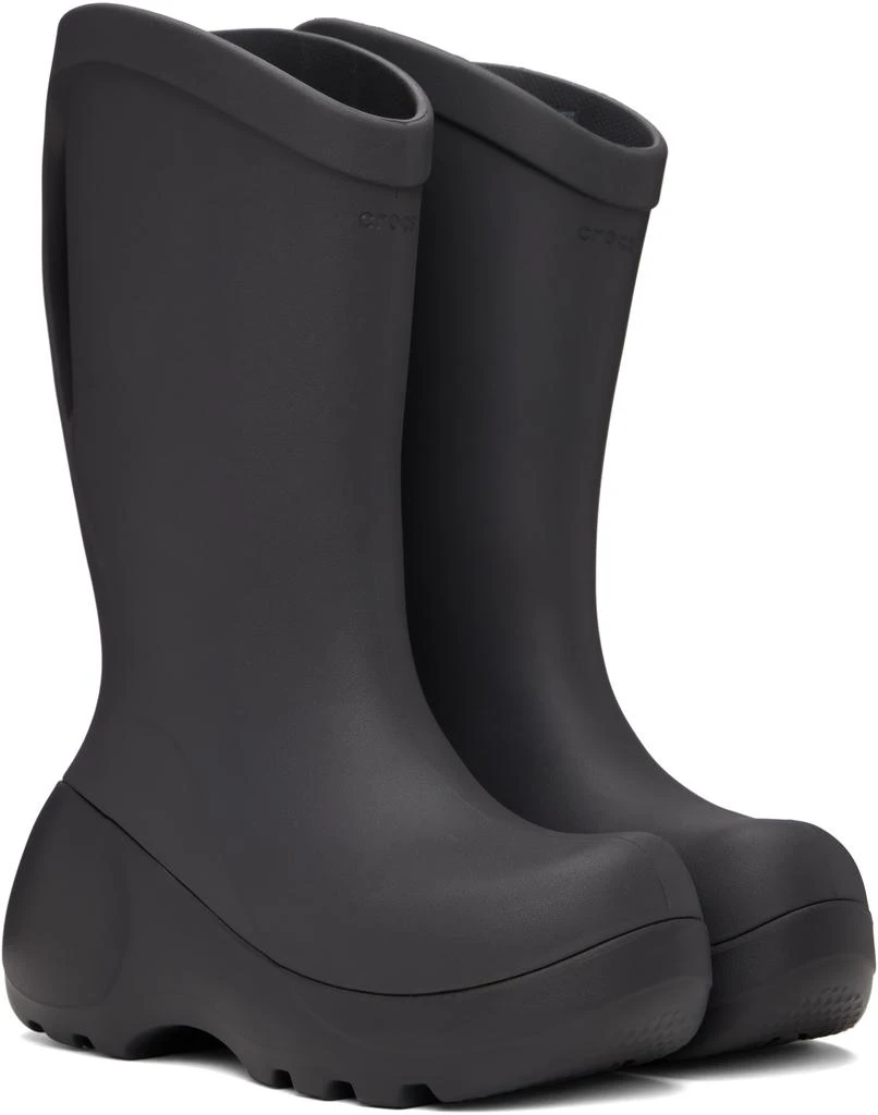 Crocs Black Hydra Chelsea Boots 4