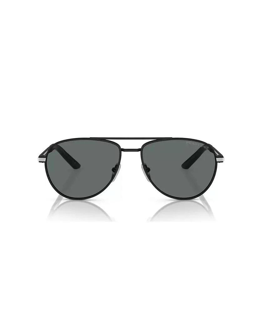 PRADA Iconic Plaque Pilot Men's Sunglasses, PR A54S 5