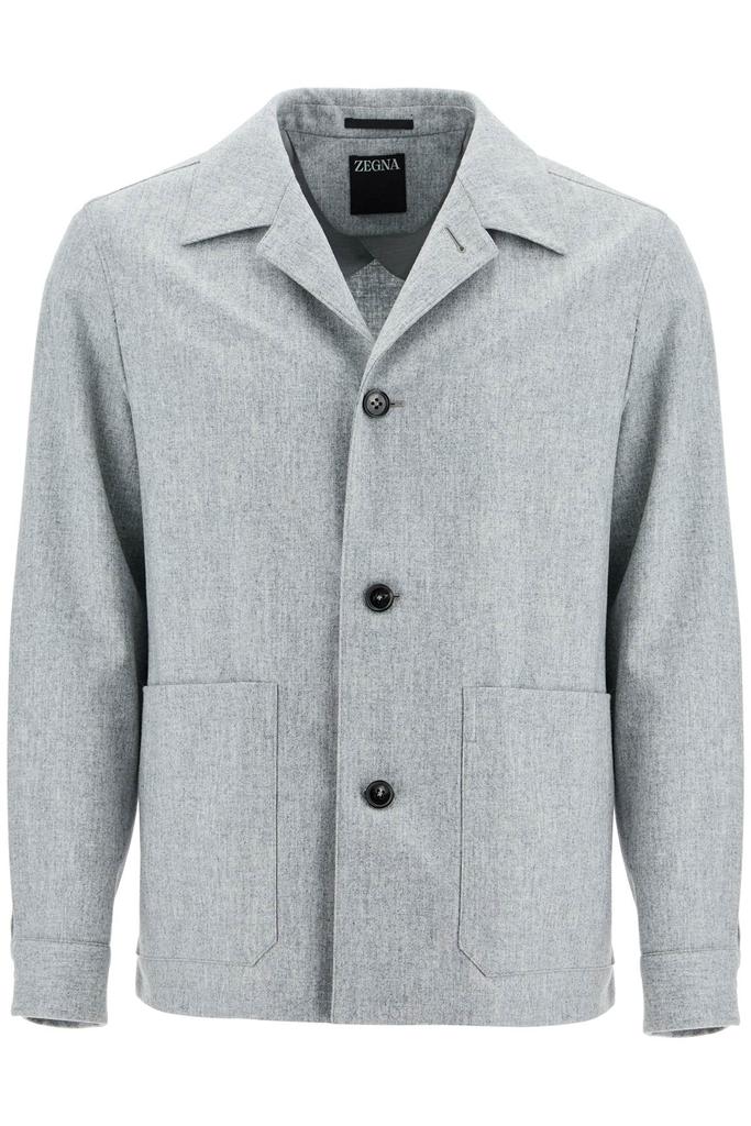 Zegna alpine wool blazer for