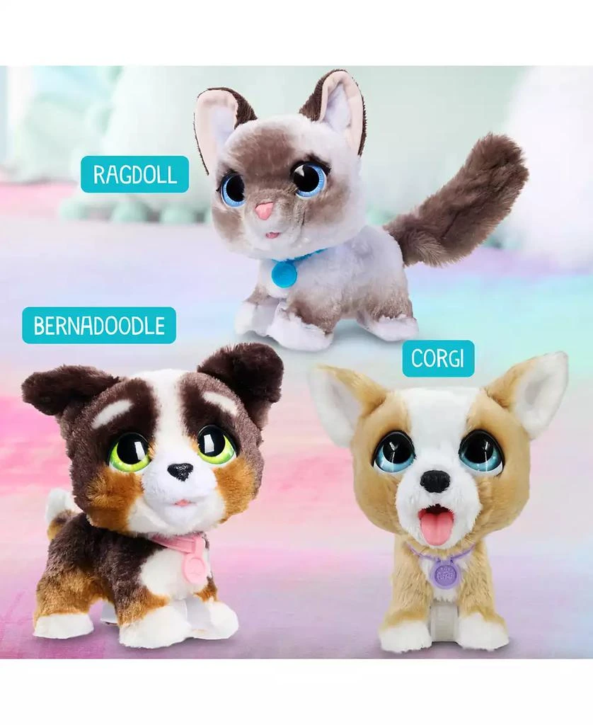 FurReal Friends Wag-A-Lots Kitty Interactive Toy, 8" Walking Plush Cat with Sounds 5