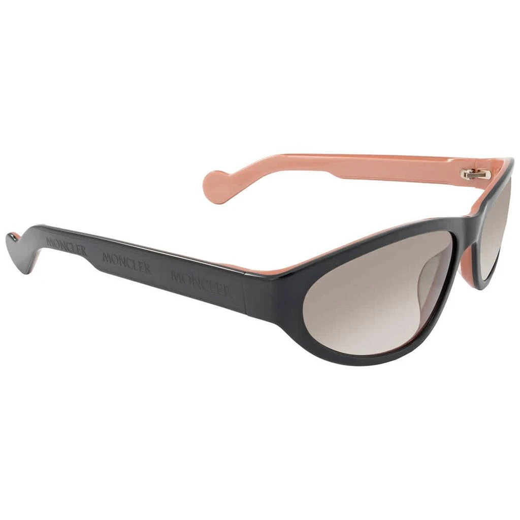Moncler Smoke Gradient Mask Ladies Sunglasses ML0115 005 59 3