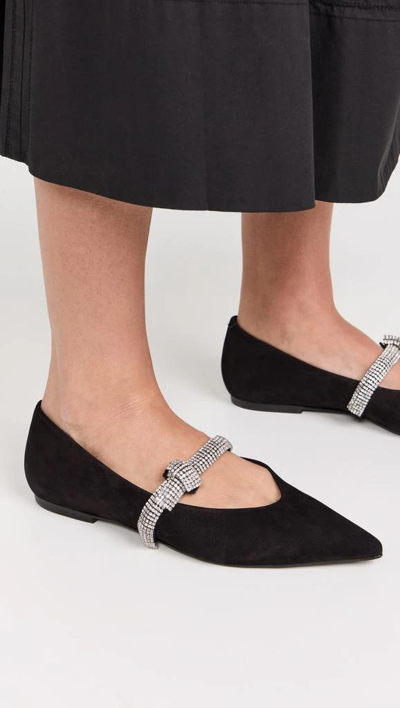 Schutz Pearl Pointed Ballet Flats 4