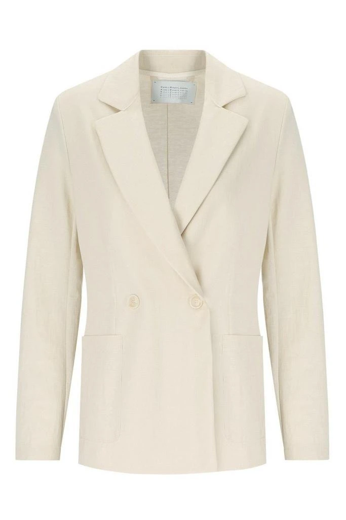 Harris Wharf London Harris Wharf London Double Breasted Button-Up Blazer 1