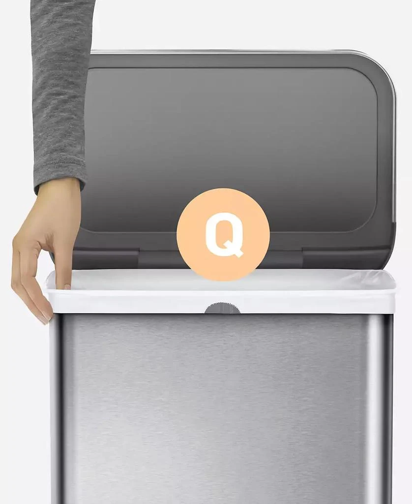 simplehuman Code Q 100pk Custom Fit Liners with 5 Quick Dispense Packs, 50-65L Kitchen Trash Bag Liners 4