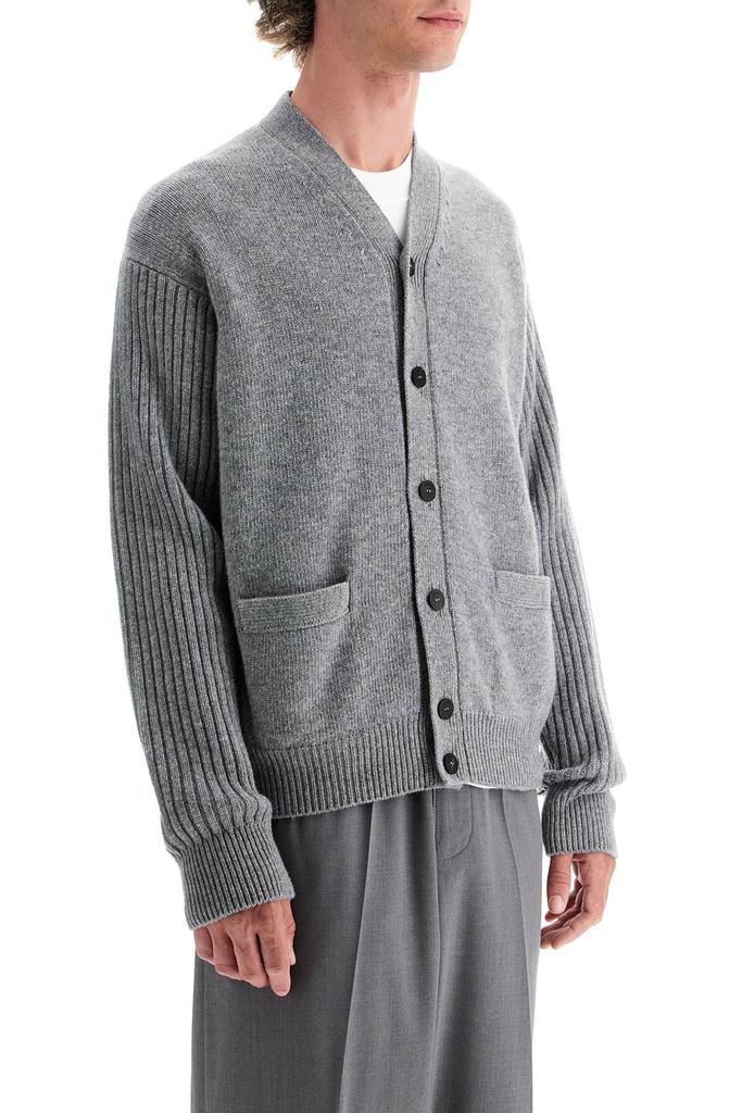 FERRAGAMO "wool cardigan with patches"